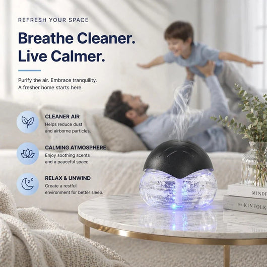 AquaBreeze Water-Based Air Purifier