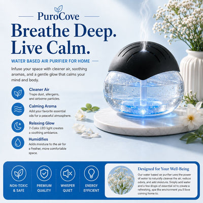 AquaBreeze Water-Based Air Purifier